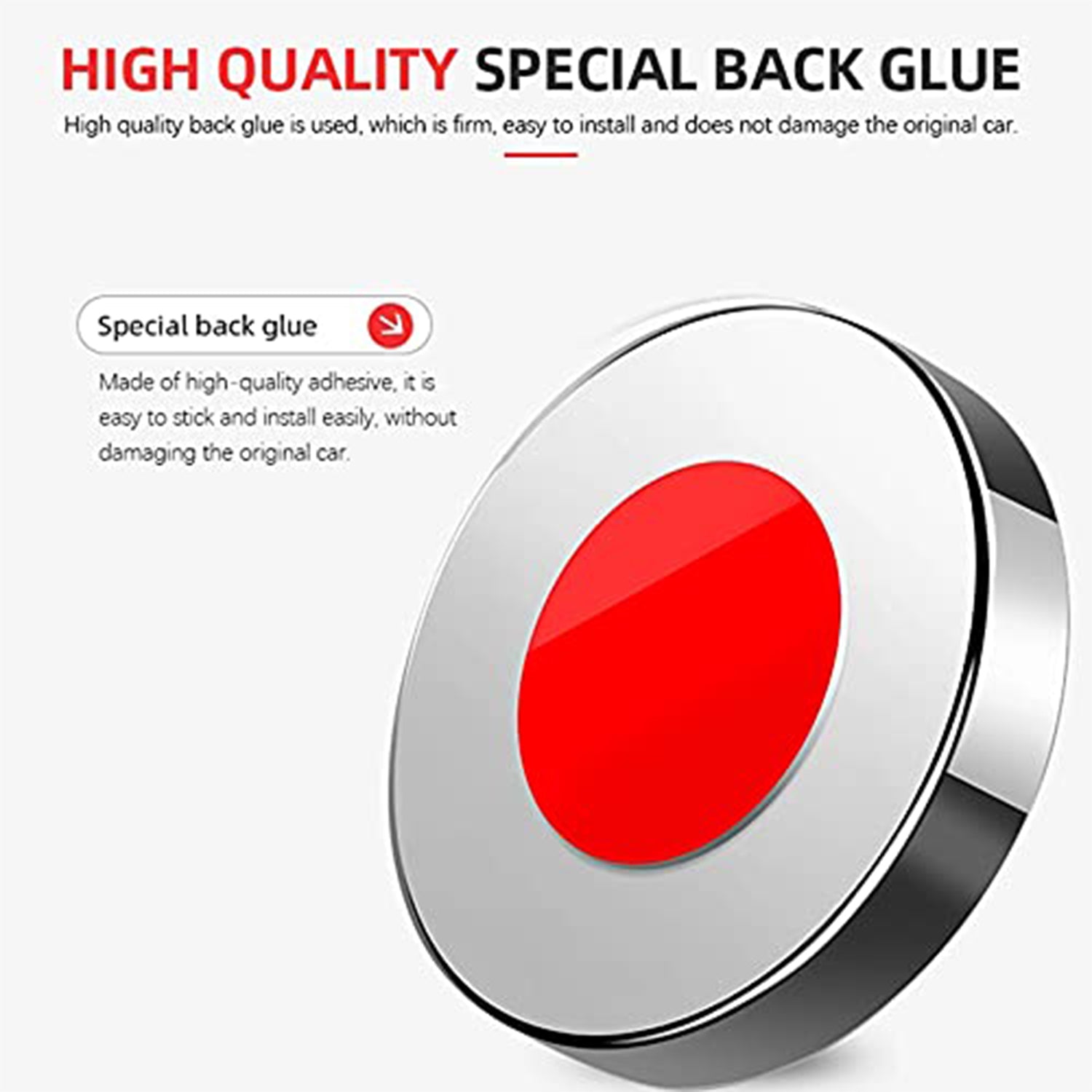 6205 360DEGREE BLIND SPOT ROUND WIDE ANGLE ADJUSTABLE CONVEX REAR VIEW MIRROR - PACK OF 2 DeoDap 6205 360DEGREE BLIND SPOT ROUND WIDE ANGLE ADJUSTABLE CONVEX REAR VIEW MIRROR - PACK OF 2 DeoDap